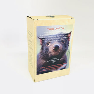 Tassie Devil Tea back, tall