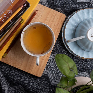 voice brew organic with teacup
