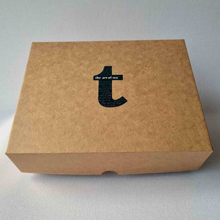 Gift box outer Kraft with logo T