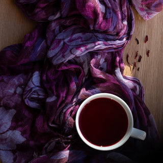Organic Hibiscus with teacup