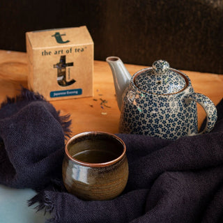 Japanese Evening Mist box and teapot