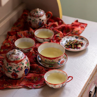 Japanese morning Dew and teapot
