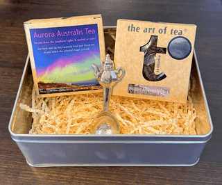 Birthdy Biscuit Tin with 2 New teas