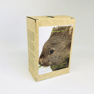 Wombat tea back, tall