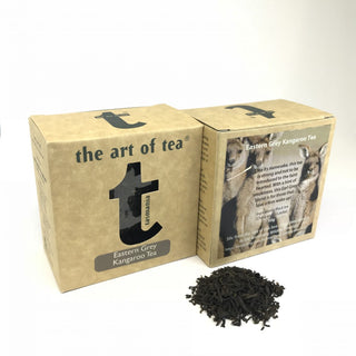Eastern Grey Kangaroo Teaa and loose leaves