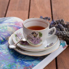 Tasmanian Lavender Earl grey tea cup