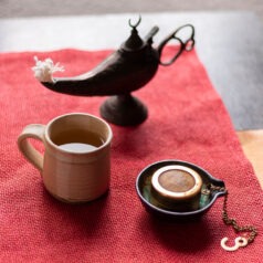 Turkish Apple tea and cup