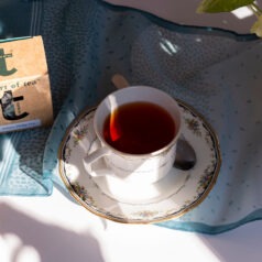 Prince Philip black tea with box and cup