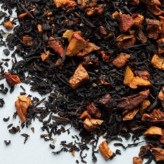 Blackberry and Apple black loose leaf tea leaves